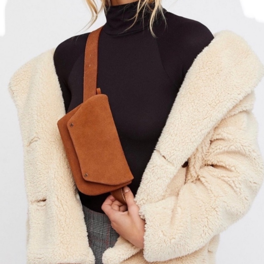 Free People Suede Fanny Pack
